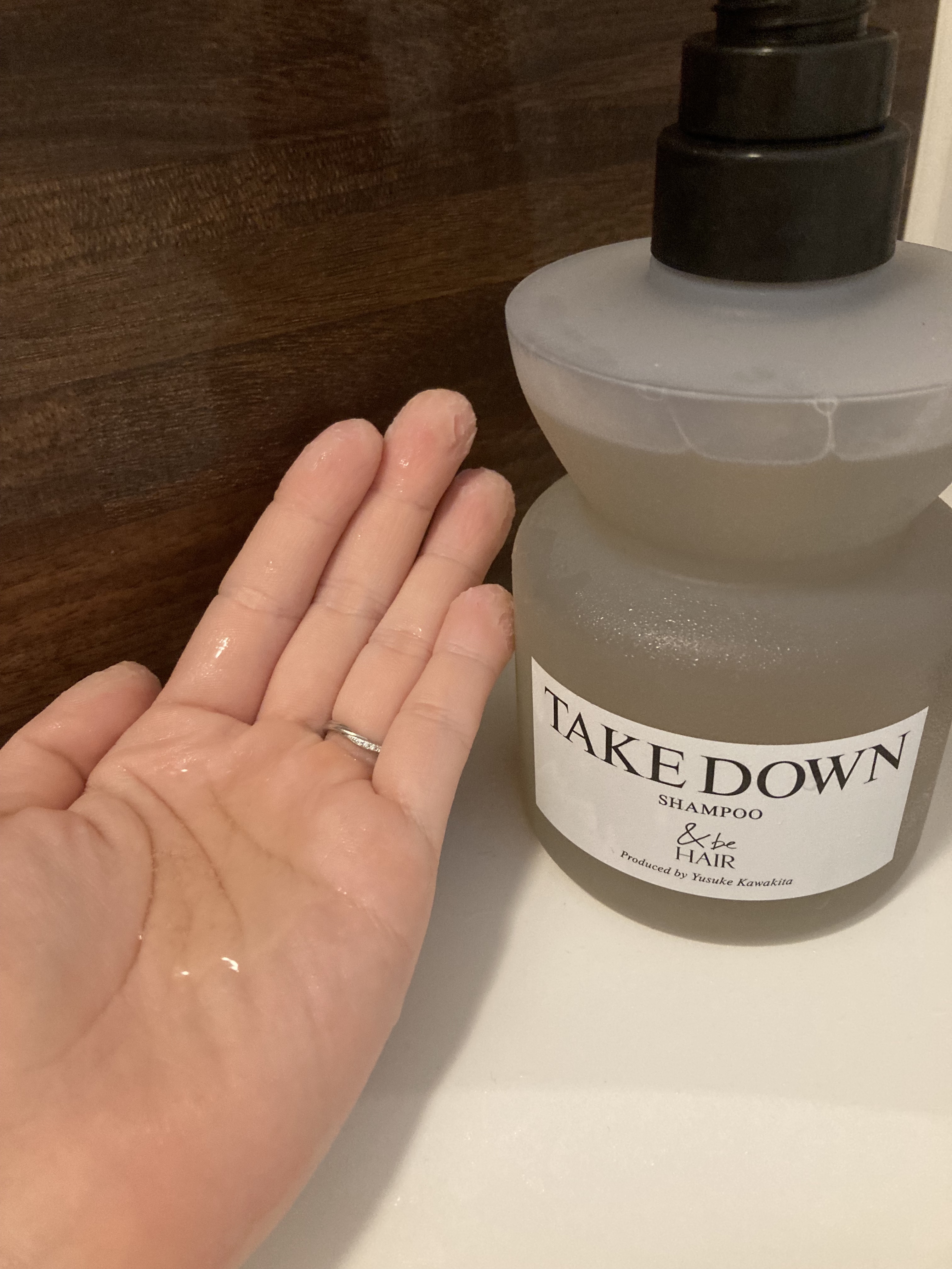 &be テイクダウンシャンプー/&be HAIR/市販シャンプーを使ったクチコミ（3枚目）