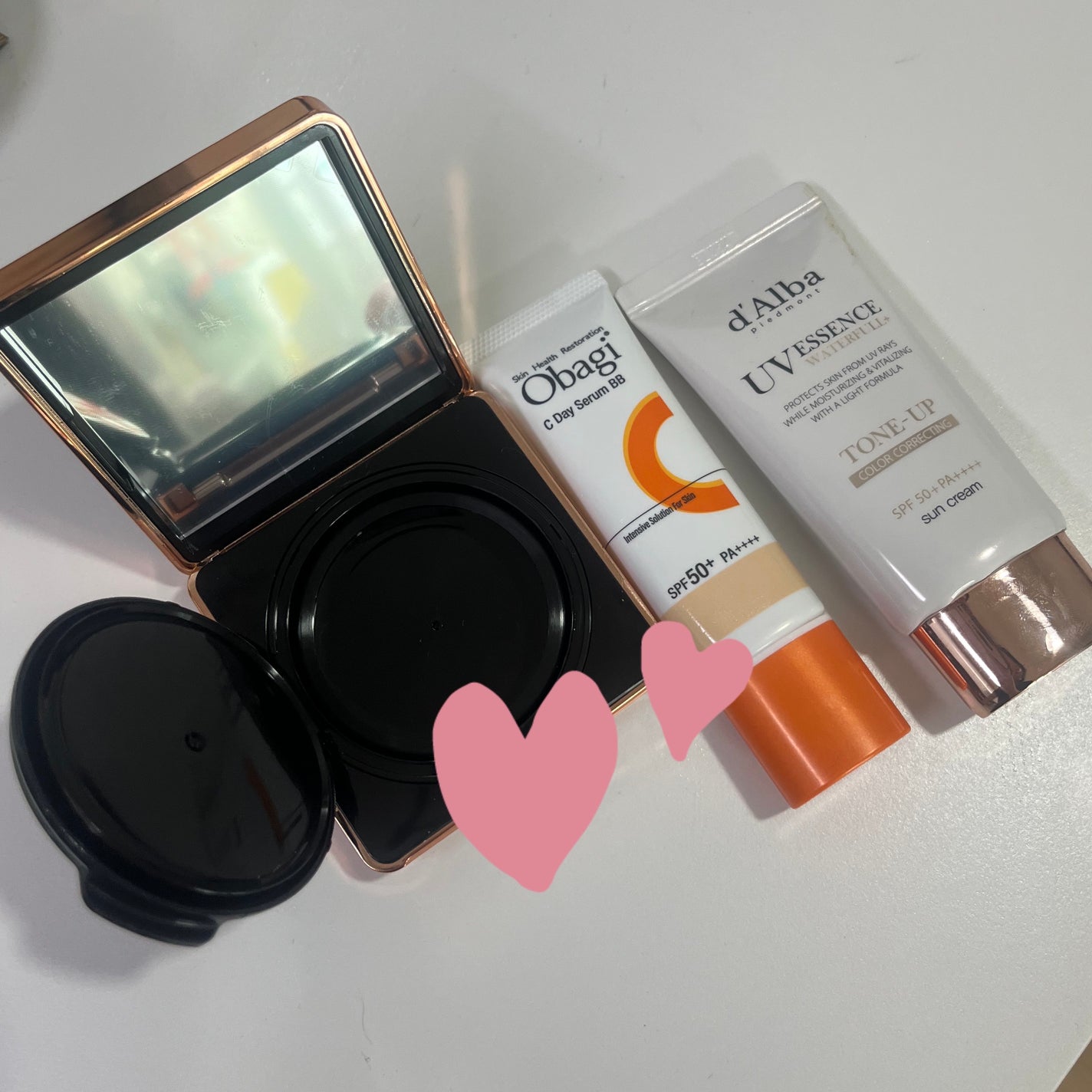 ウォータフルトーンアップサンクリーム/ダルバ/日焼け止めクリームを使ったクチコミ(1枚目)