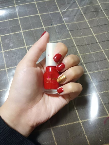 ネイル エナメル/ちふれ/マニキュアを使ったクチコミ(1枚目)