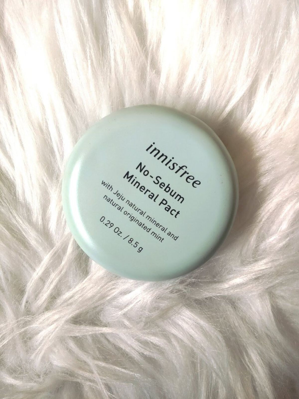 ノーセバム　ミネラルパウダー　N/innisfree/ルースパウダーを使ったクチコミ（1枚目）