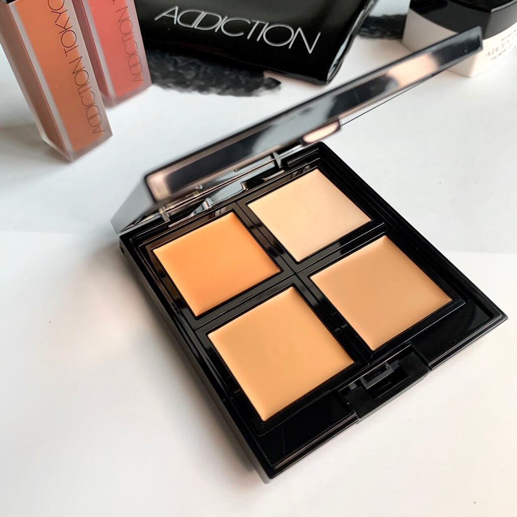 スキンリフレクト フレッシュ コンシーラー/ADDICTION/パレットコンシーラーを使ったクチコミ(2枚目)