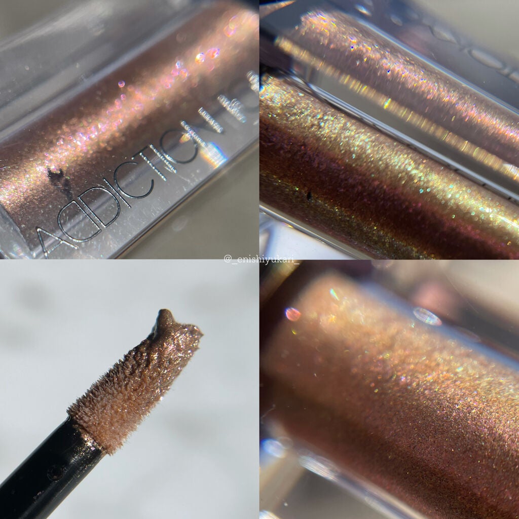 ザ リキッド アイシャドウ ウルトラスパークル/ADDICTION/リキッドアイシャドウを使ったクチコミ(3枚目)