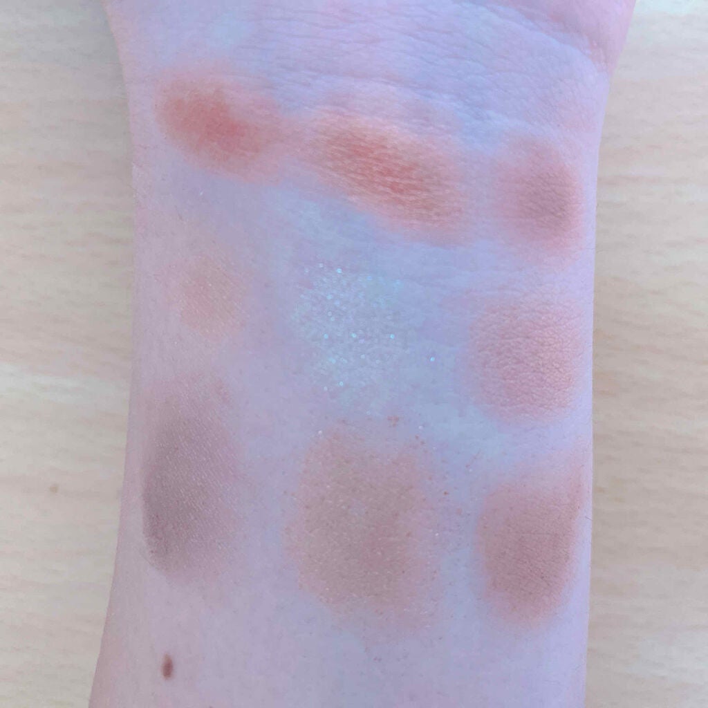 UR GLAM BLOOMING EYE COLOR PALETTE/U R GLAM/アイシャドウパレットを使ったクチコミ(2枚目)