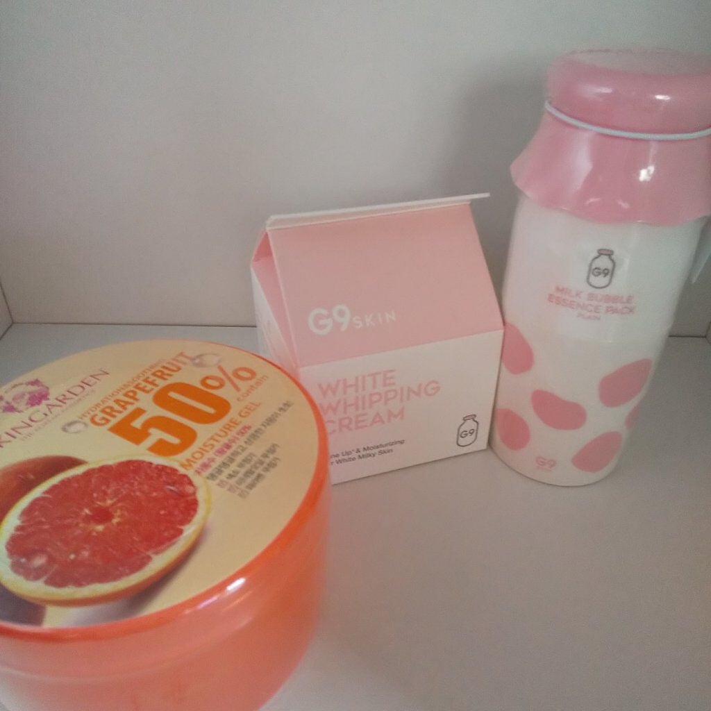 グレープフルーツ50% モイスチャージェル/スキンガーデン/フェイスクリームを使ったクチコミ(3枚目)