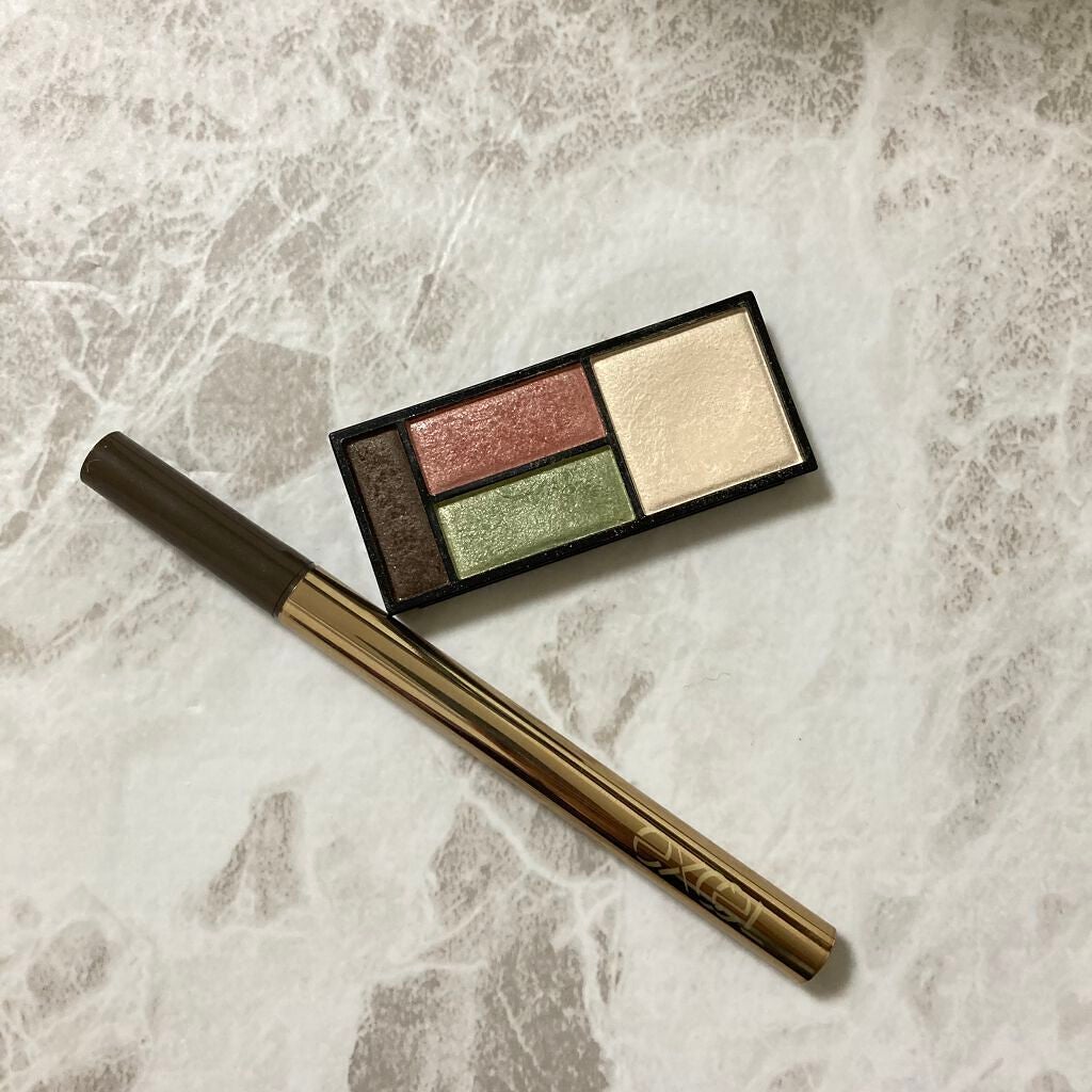 スキニーリッチライナー/excel/リキッドアイライナーを使ったクチコミ(1枚目)