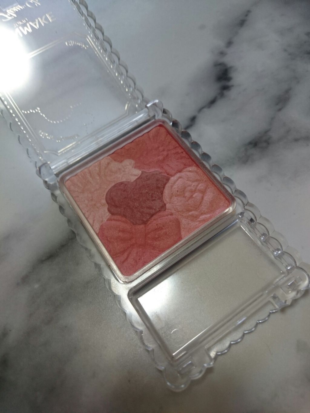 グロウフルールチークス/キャンメイク/パウダーチークを使ったクチコミ（1枚目）