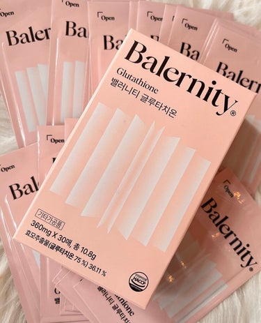 Balernity グルタチオンフィルムのクチコミ「────────────

Balernity(バラニティ)💗𓂃🫧‪

︎︎︎︎☑︎ \ 1日.....」（2枚目）