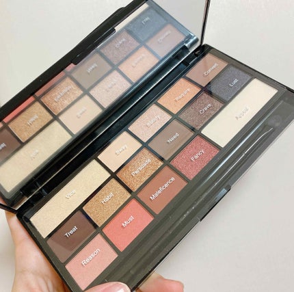 アイラブチョコレート/MAKEUP REVOLUTION/アイシャドウパレットを使ったクチコミ(1枚目)