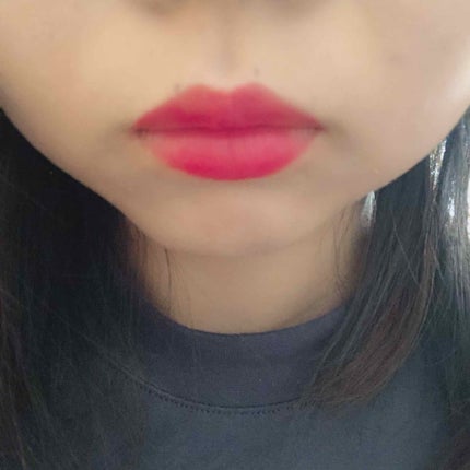 ラスティンググロスリップ/CEZANNE/口紅を使ったクチコミ(2枚目)