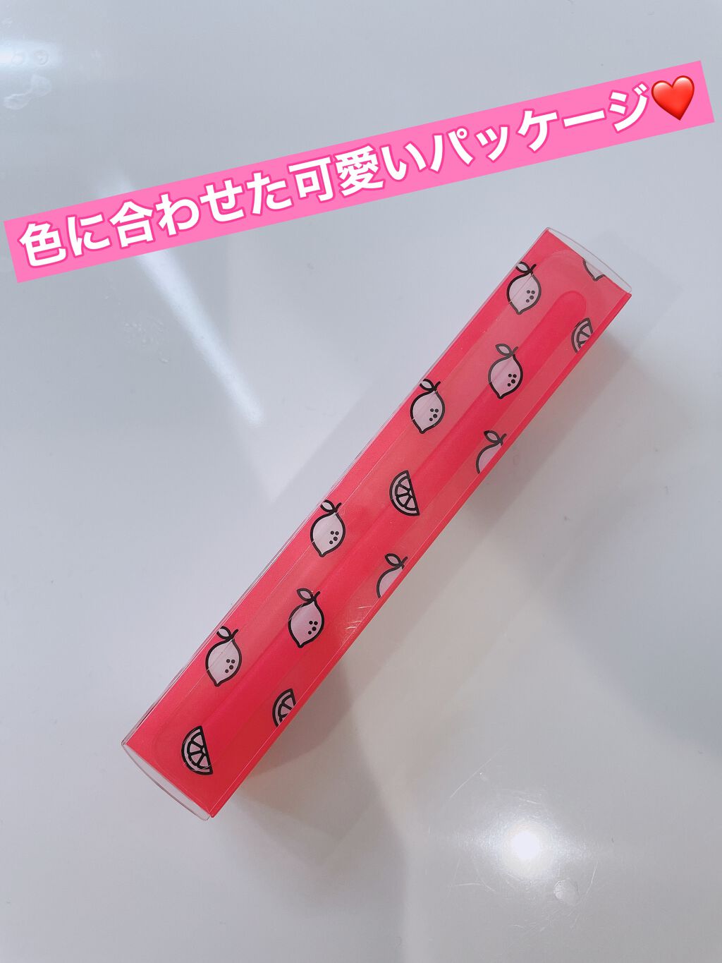 アピュー ジューシーパン ウォーターティント PK01　 ピンクレモン/A’pieu/リップティントを使ったクチコミ（2枚目）