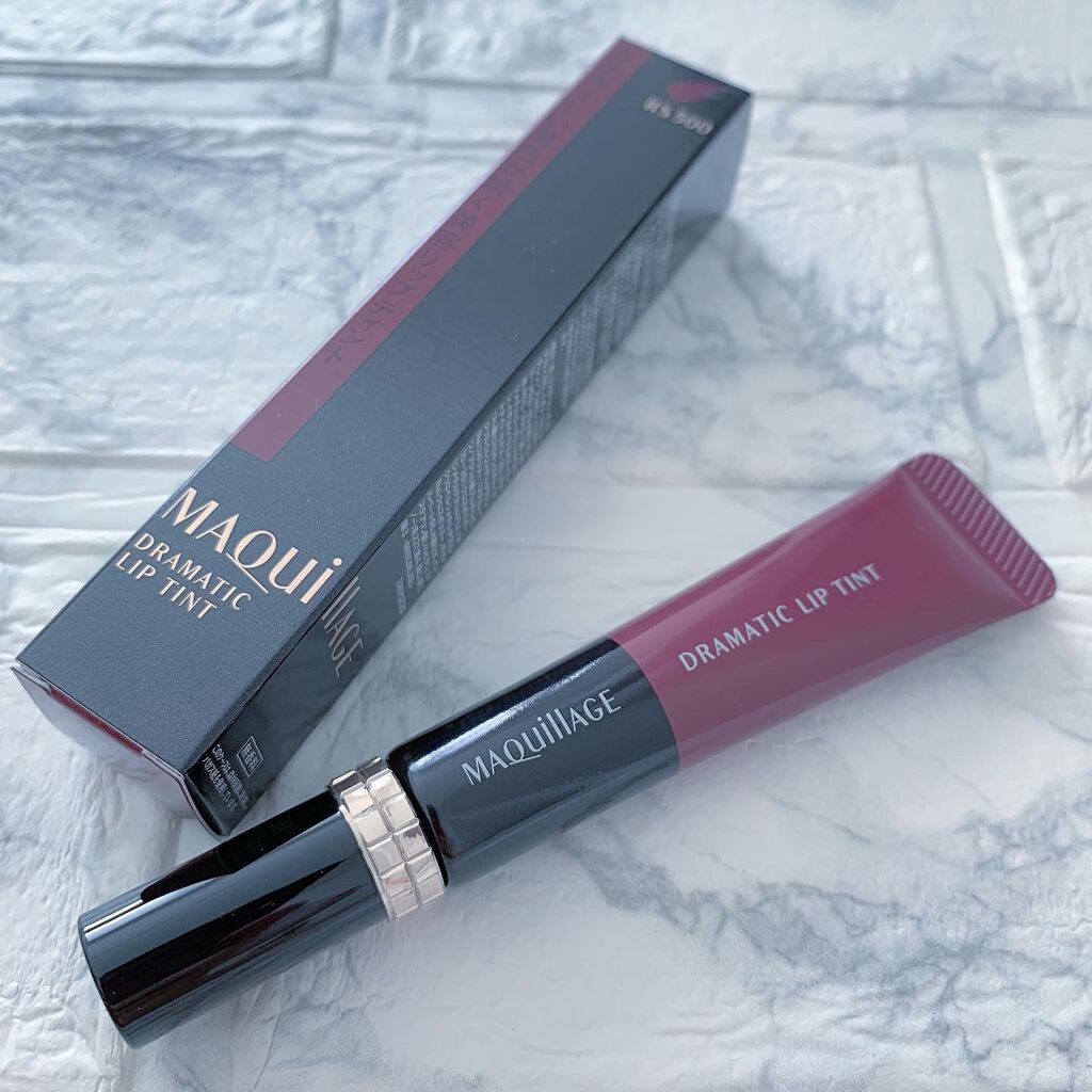 ドラマティックリップティント/マキアージュ/リップティントを使ったクチコミ（1枚目）