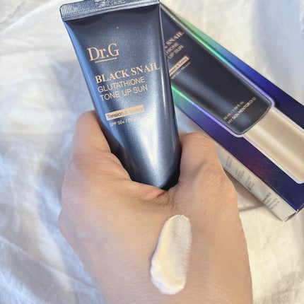 ブラックスネイルグルタチオントーンアップサン/Dr.G/日焼け止めクリームを使ったクチコミ(4枚目)