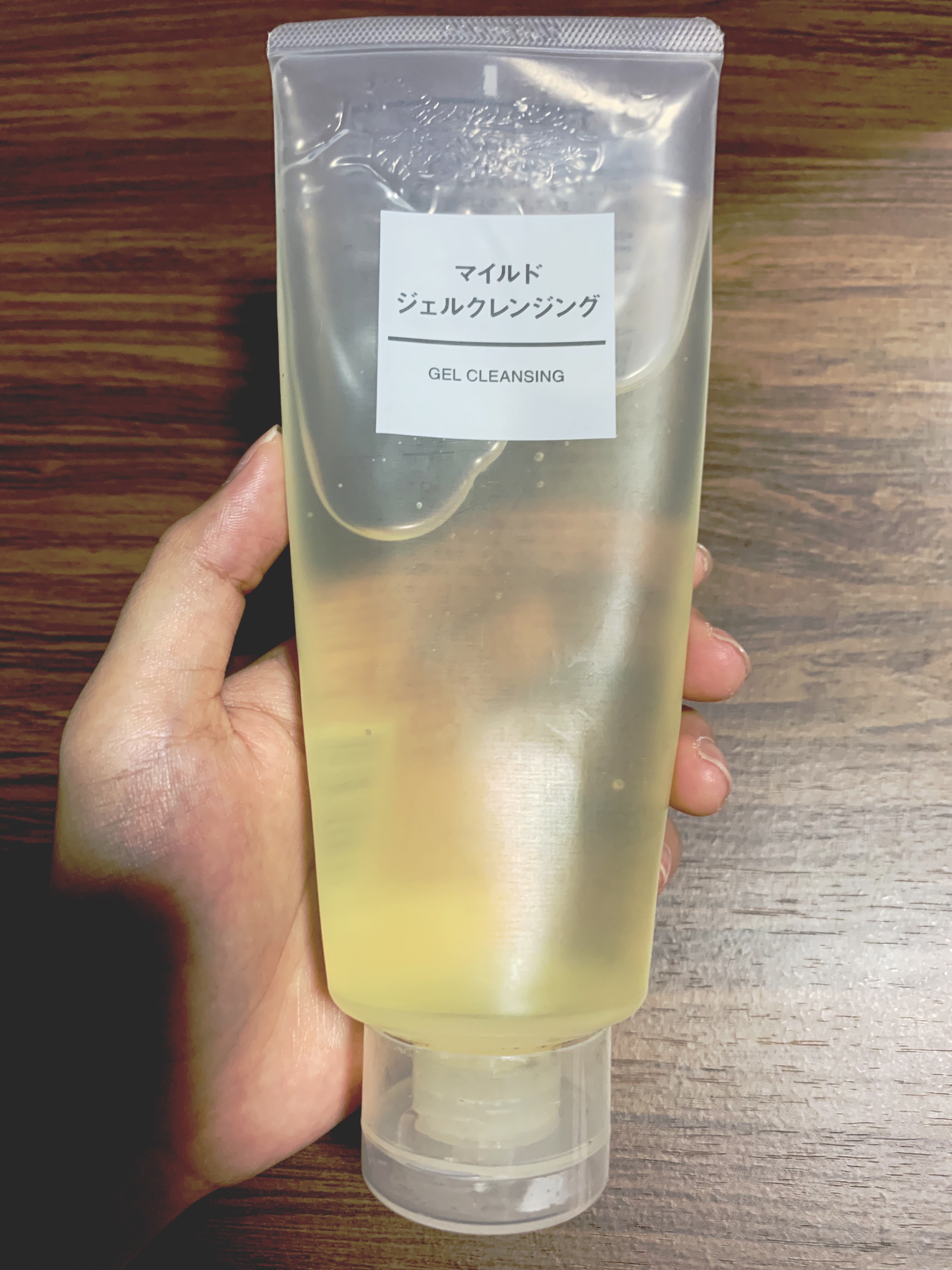 マイルドジェルクレンジング/無印良品/クレンジングジェルを使ったクチコミ（1枚目）