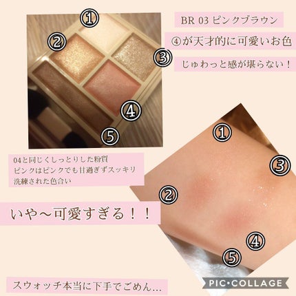 パノラマデザイン アイパレット/Visée/アイシャドウパレットを使ったクチコミ(2枚目)