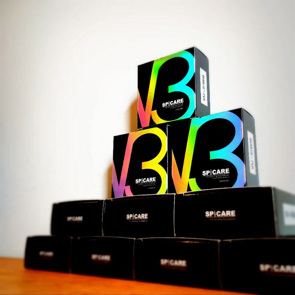 V3 エキサイティングファンデーション/SPICARE/クッションファンデーションを使ったクチコミ（1枚目）