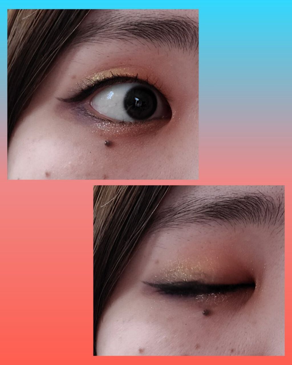 マイベストライナー/ドーリーウインク/リキッドアイライナーを使ったクチコミ(2枚目)