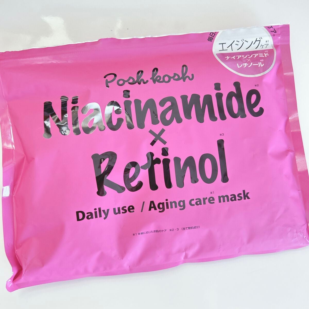 ããã·ã¥ã³ãã·ã¥AGãã¹ã¯/POSH KOSH/ã·ãŒããã¹ã¯ã»ããã¯ã䜿ã£ãã¯ãã³ãïŒ1æç®ïŒ