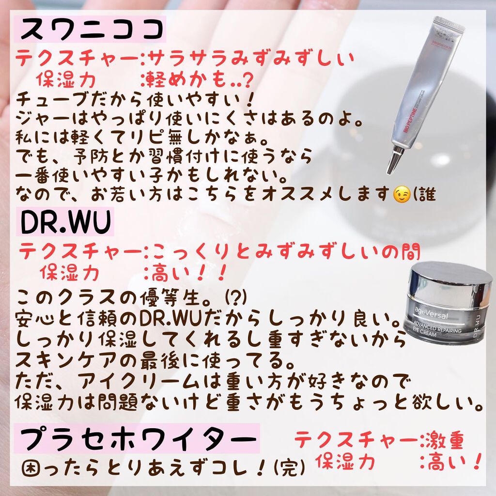 プラセホワイター 薬用美白アイクリーム/明色/アイケア・アイクリームを使ったクチコミ(4枚目)