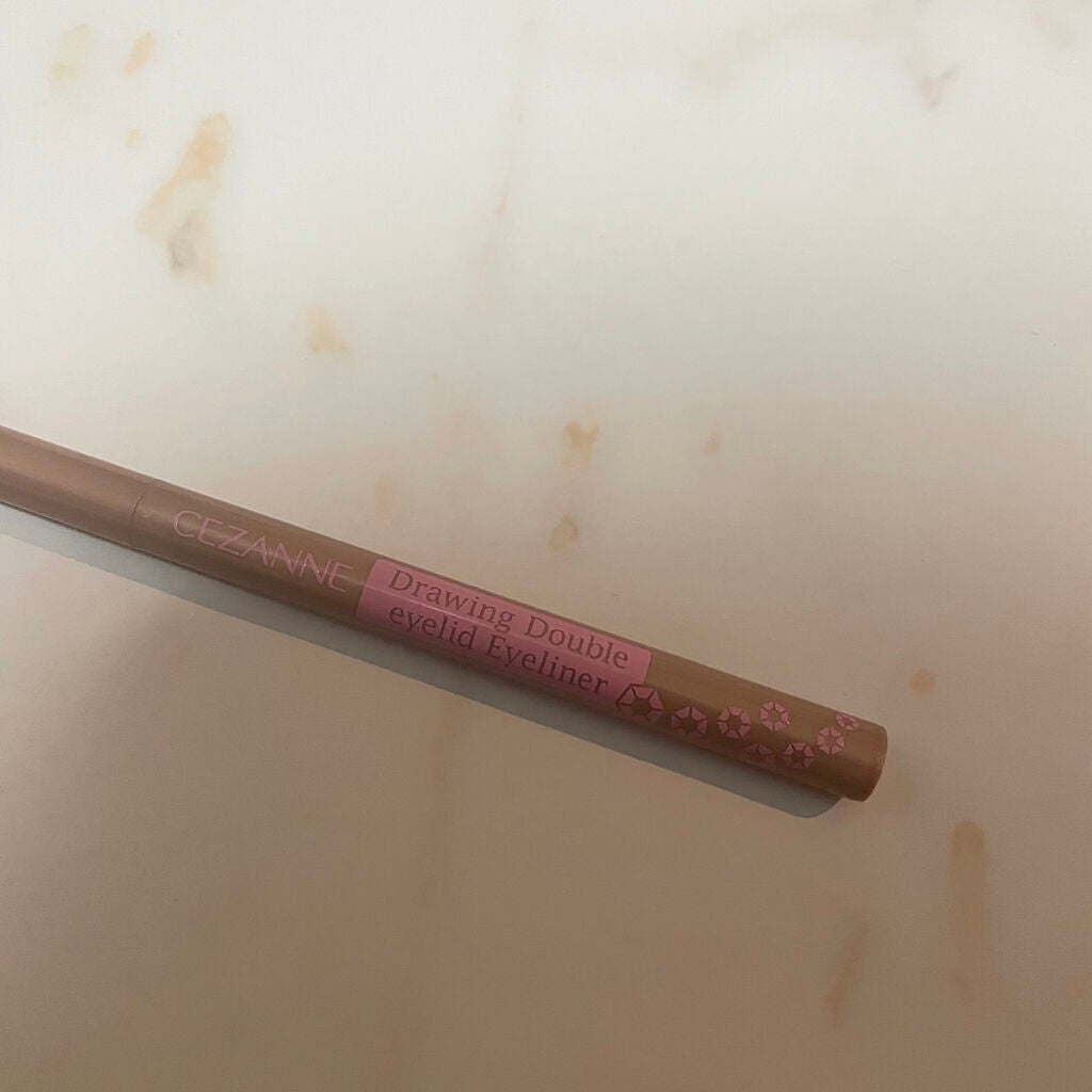 描くふたえアイライナー/CEZANNE/リキッドアイライナーを使ったクチコミ(1枚目)