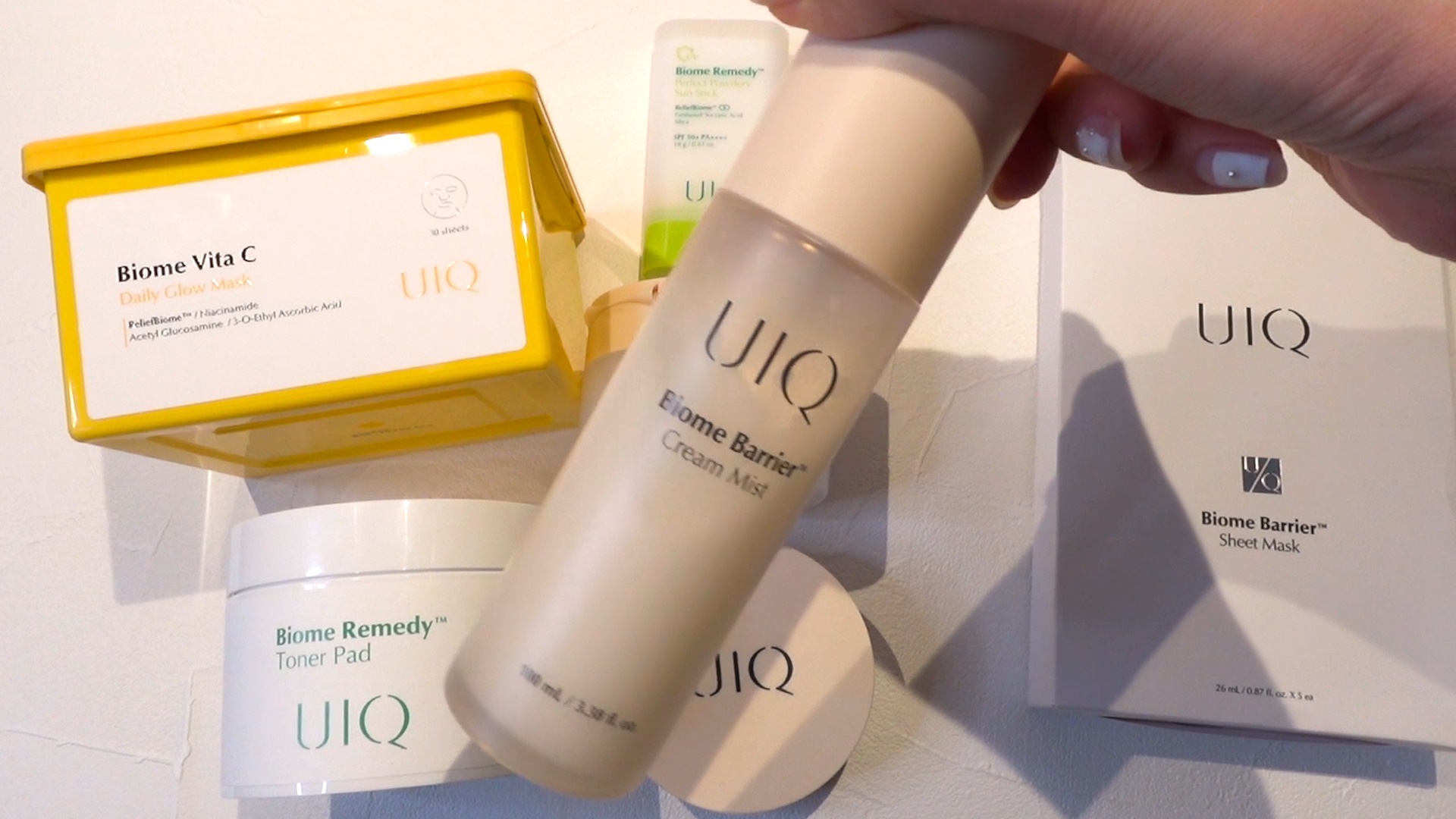 バイオームバリア クリームミスト/UIQ/ミスト状化粧水を使ったクチコミ（2枚目）