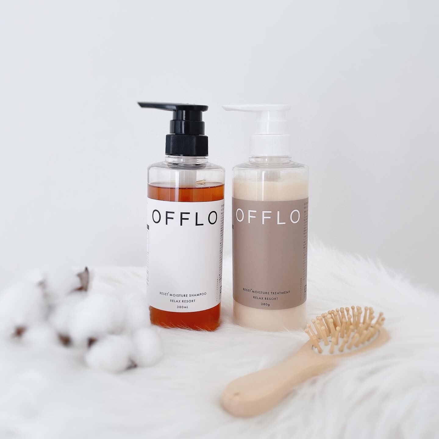 OFFLO リセット モイスチャー シャンプー/トリートメント シャンプー（380ml）/OFFLO/市販シャンプーを使ったクチコミ（1枚目）