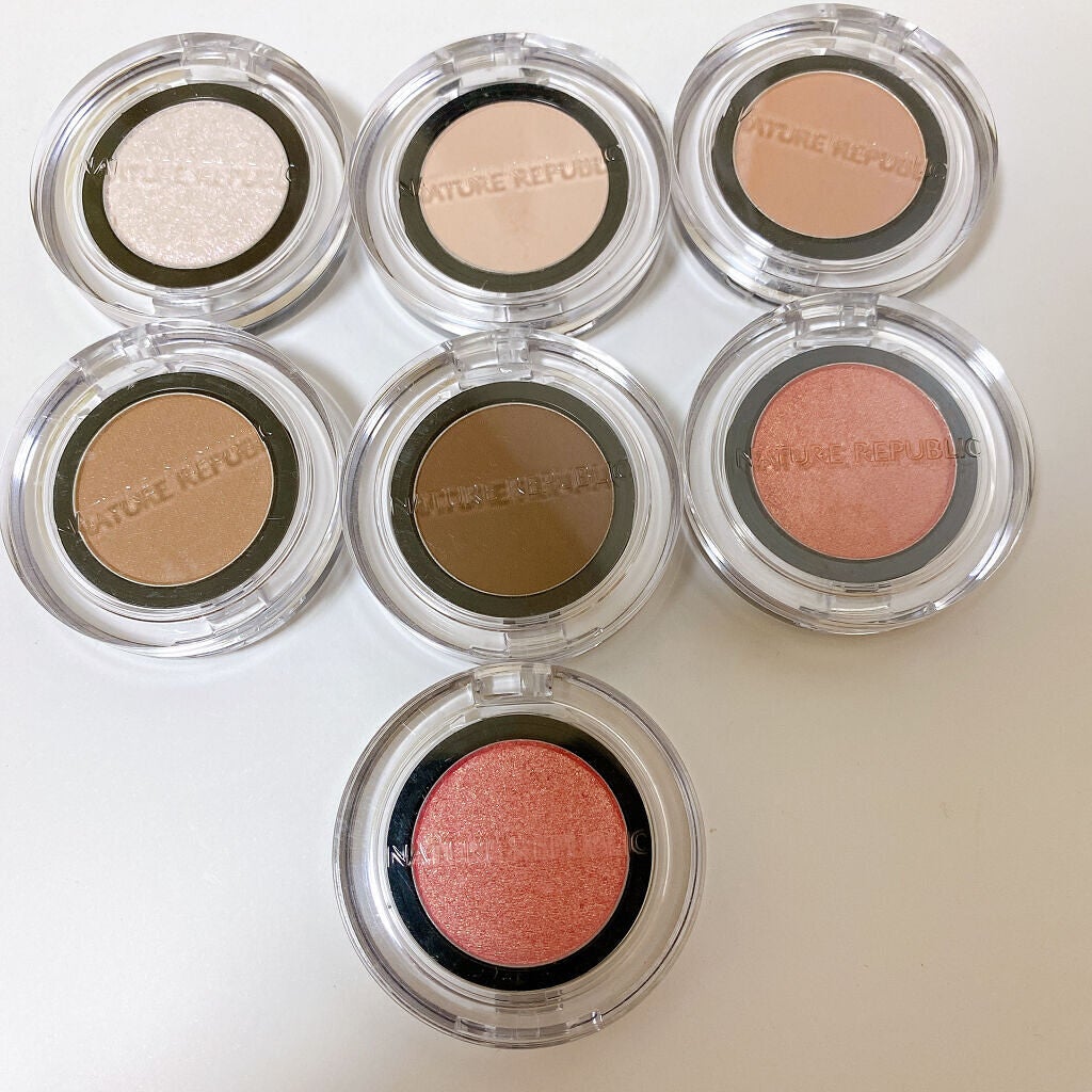 バイフラワーアイシャドウ/ネイチャーリパブリック/単色アイシャドウを使ったクチコミ(5枚目)