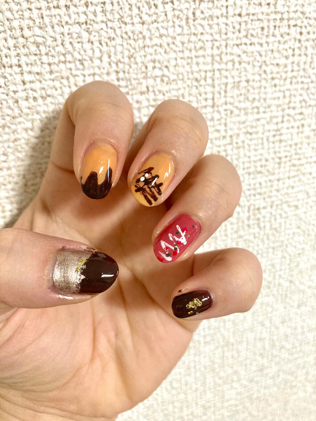 ネイルホイル/セリア/ネイルシールを使ったクチコミ(1枚目)