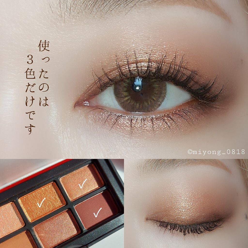 アンラップド ミニアイシャドーパレット LAGUNA /NARS/アイシャドウパレットを使ったクチコミ(2枚目)