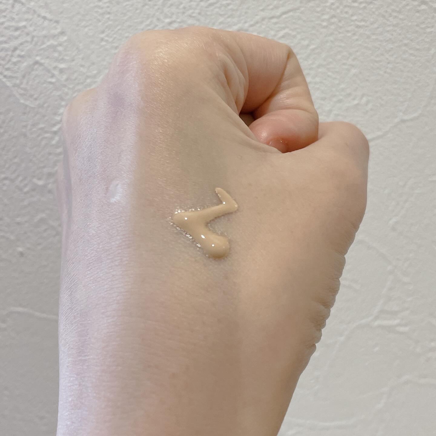 潤浸保湿 色づくベースミルク  ベージュ01 明るい肌色/キュレル/日焼け止めミルクを使ったクチコミ（2枚目）