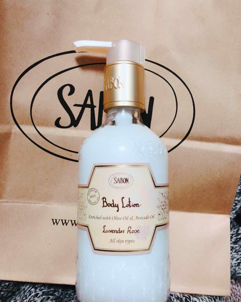 ボディローション/SABON/ボディローションを使ったクチコミ(1枚目)