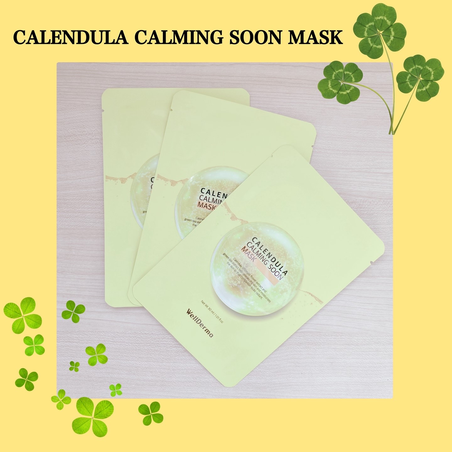 カレンデュラ カーミング 純マスクパック/WellDerma/シートマスク・パックを使ったクチコミ（2枚目）