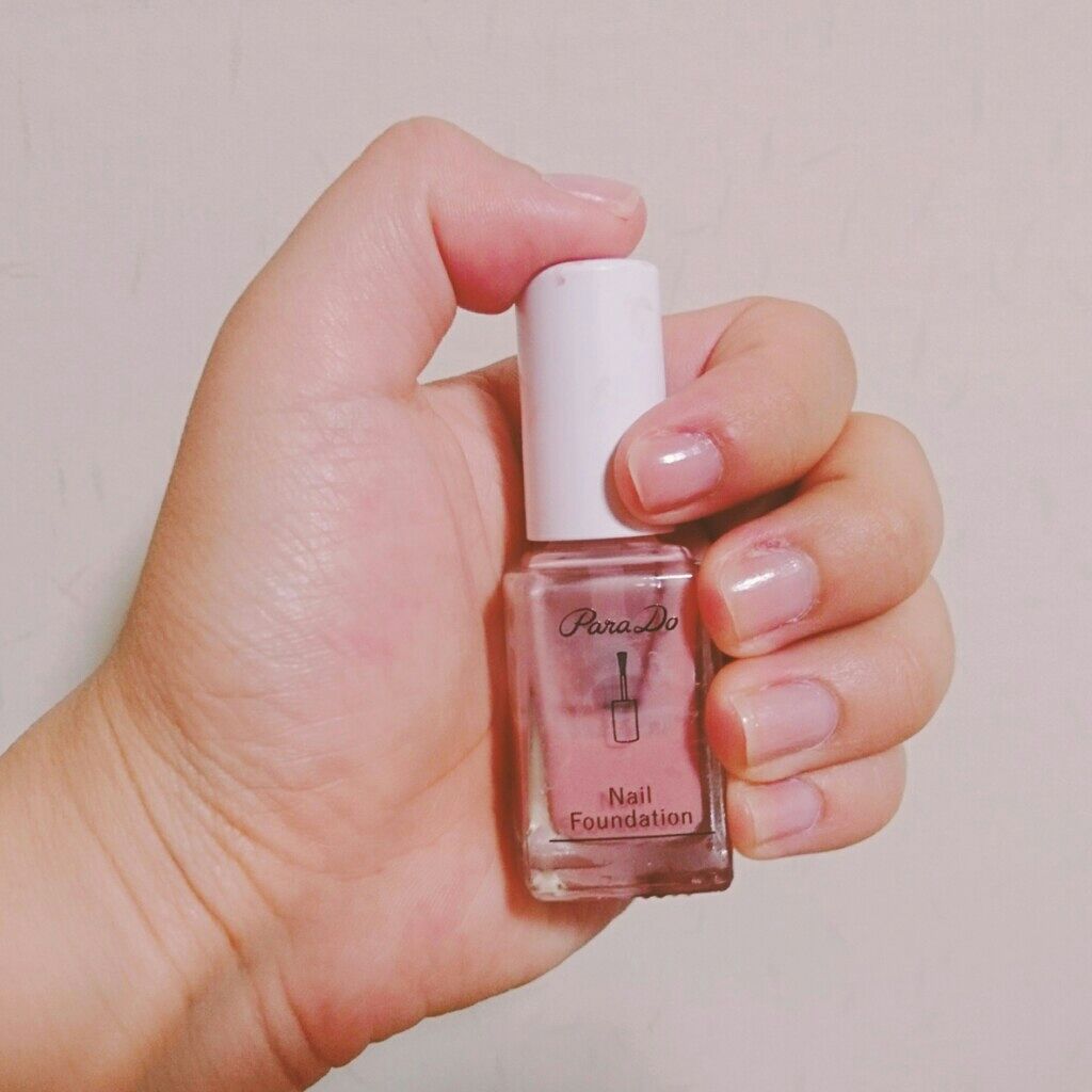 ネイルファンデーション/パラドゥ/マニキュアを使ったクチコミ（1枚目）