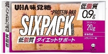 SIXPACK プロテインバー クランベリー味