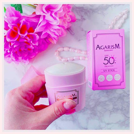 トーンアップUVスティック/AGARISM/日焼け止めスティックを使ったクチコミ(2枚目)