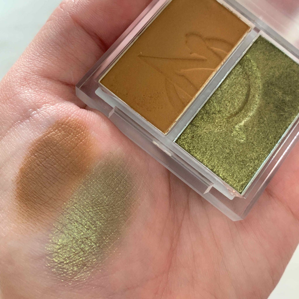 アイシャドウデュオ/ZENN.th/アイシャドウパレットを使ったクチコミ(2枚目)