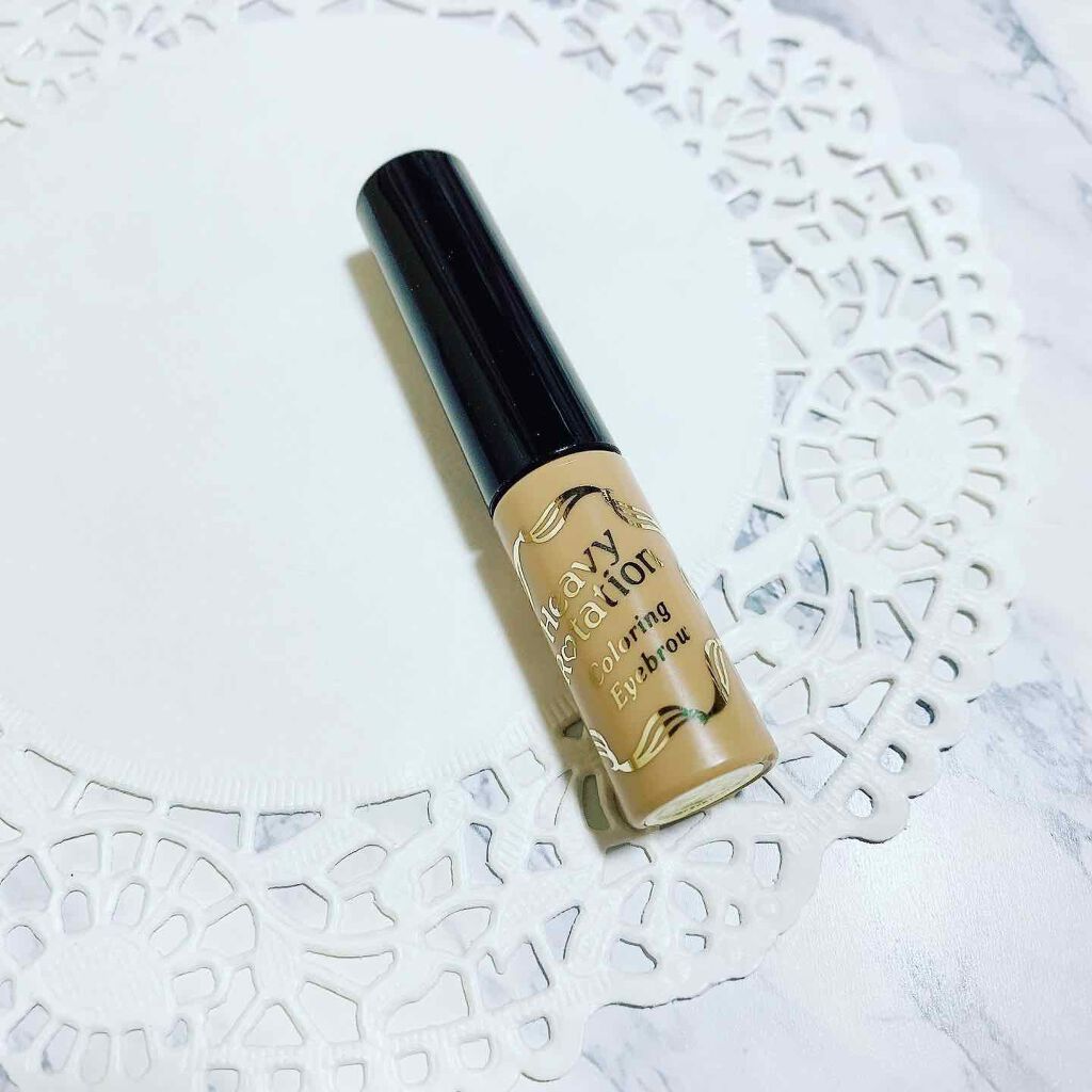 カラーリングアイブロウ/ヘビーローテーション/眉マスカラを使ったクチコミ(2枚目)