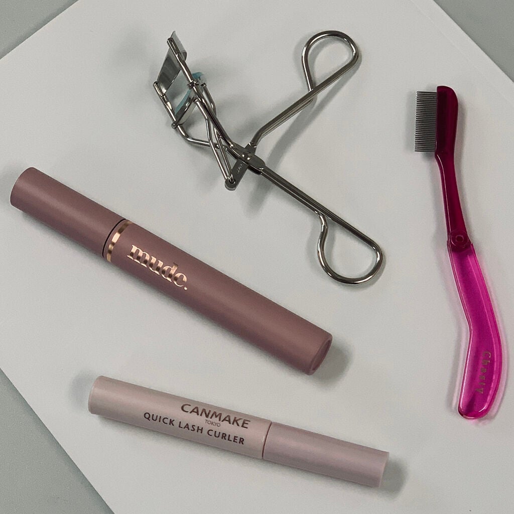 クイックラッシュカーラー/キャンメイク/マスカラ下地を使ったクチコミ(5枚目)
