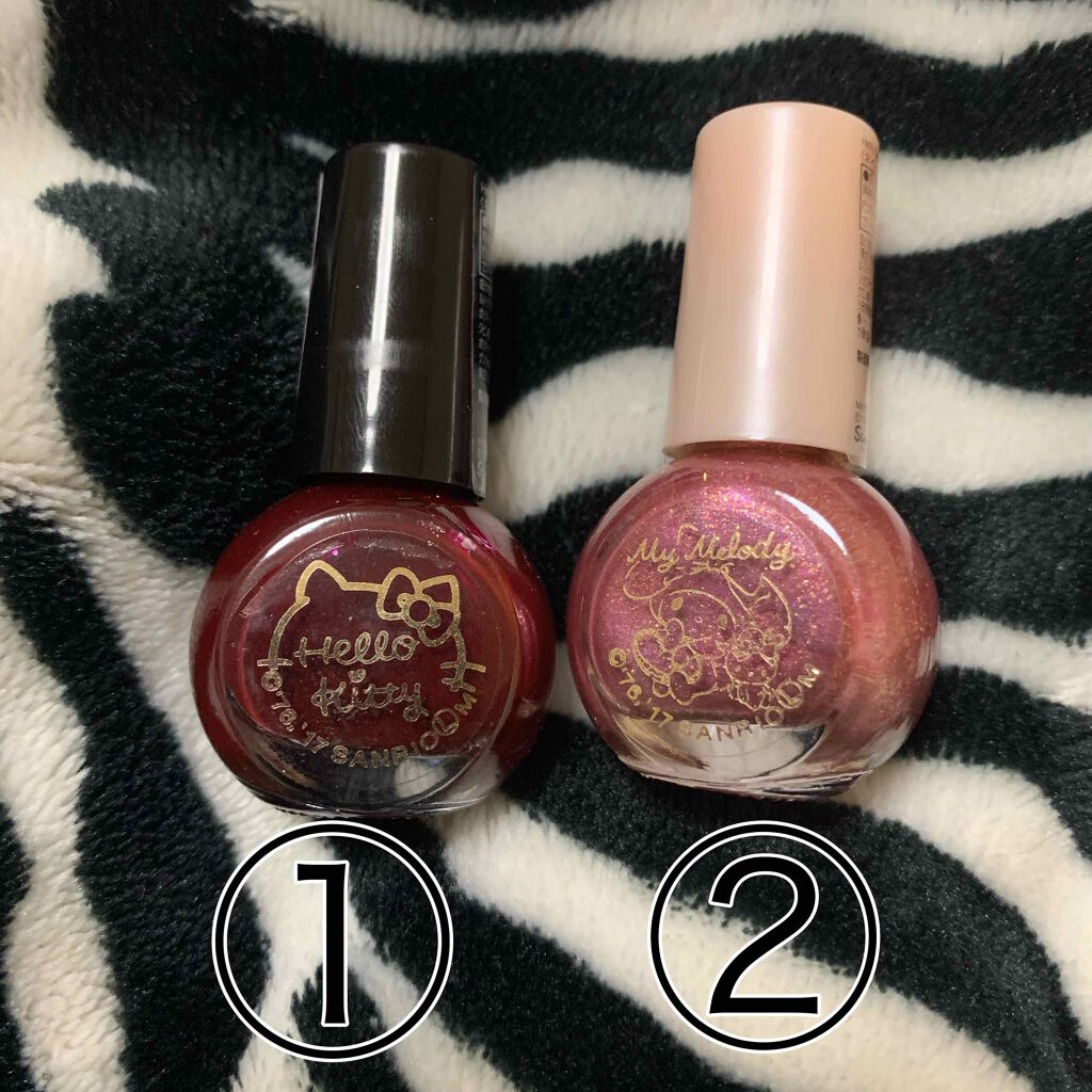 サンリオネイル/DAISO/マニキュアを使ったクチコミ（2枚目）