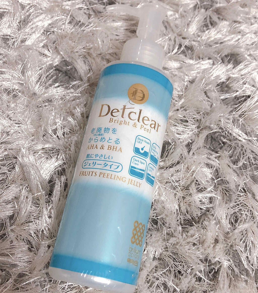 DETクリア ブライト＆ピール ピーリングジェリー＜無香料タイプ＞/Detclear/ピーリングを使ったクチコミ（3枚目）