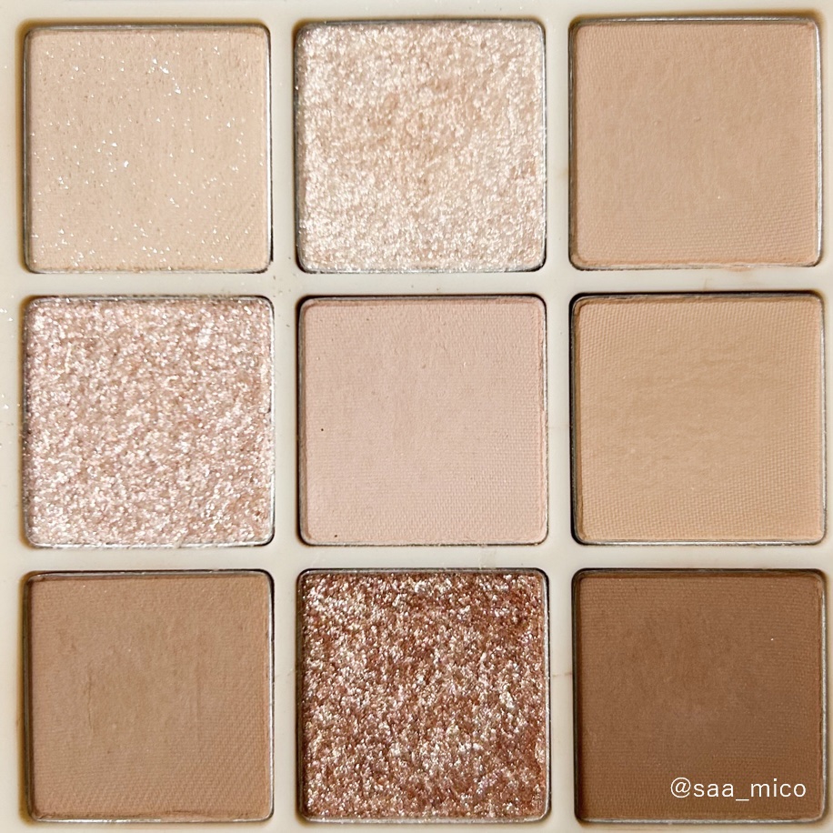 シャドウパレット/dasique/アイシャドウパレットを使ったクチコミ（3枚目）