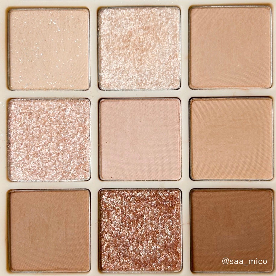 シャドウパレット/dasique/アイシャドウパレットを使ったクチコミ(3枚目)