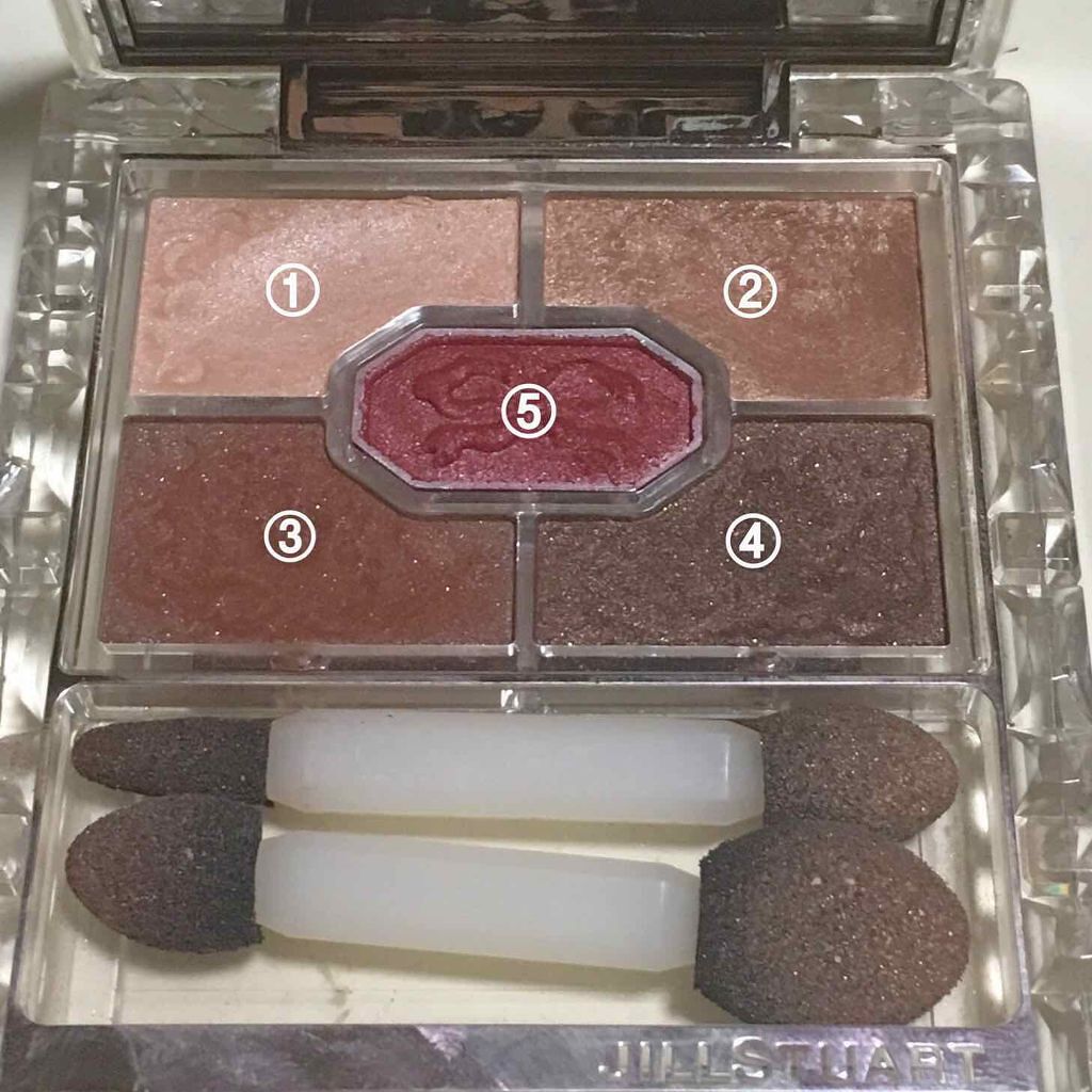 リボンクチュール アイズ 19 rustic angora/JILL STUART/アイシャドウパレットを使ったクチコミ（2枚目）