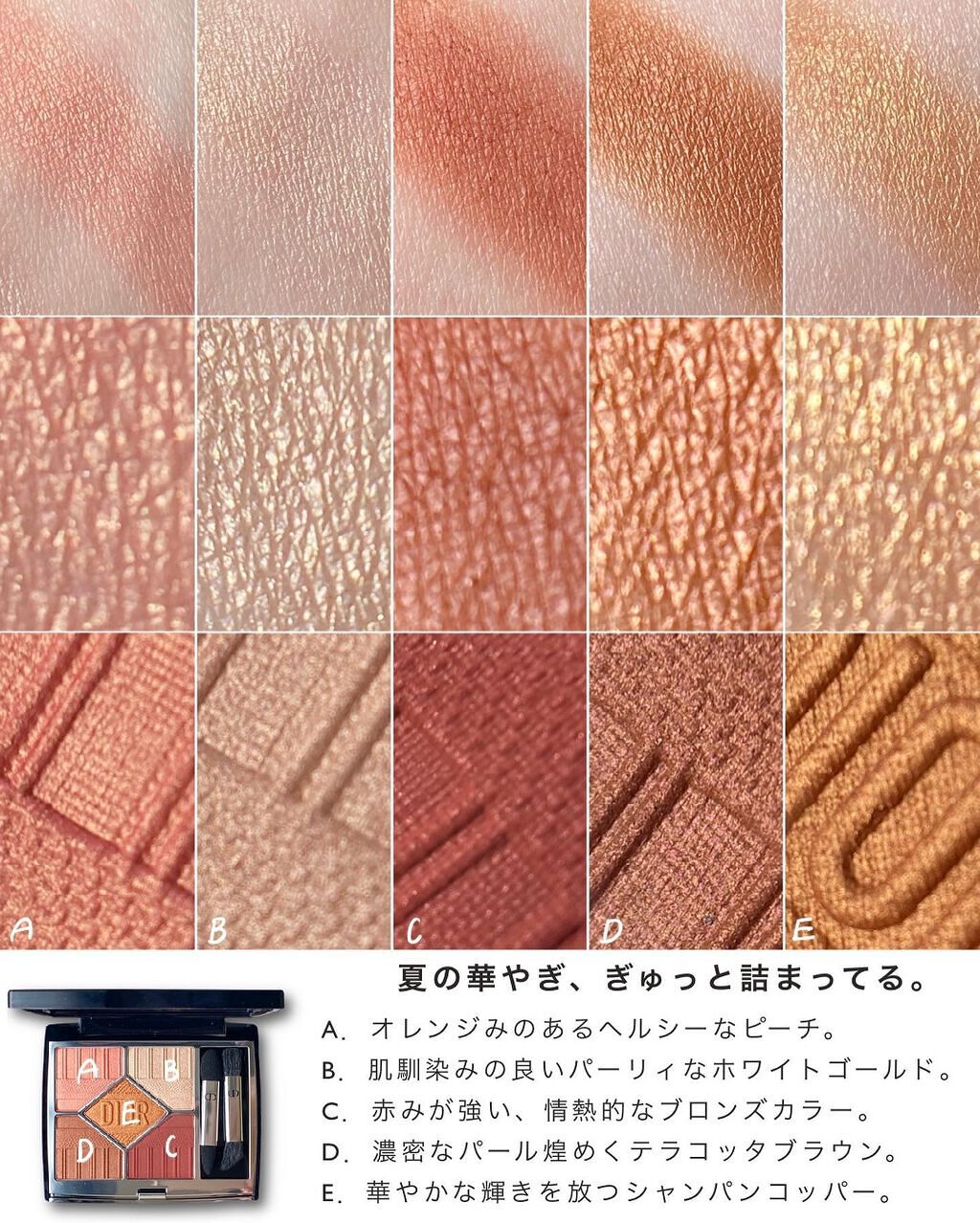 【旧】サンク クルール クチュール/Dior/アイシャドウパレットを使ったクチコミ(5枚目)