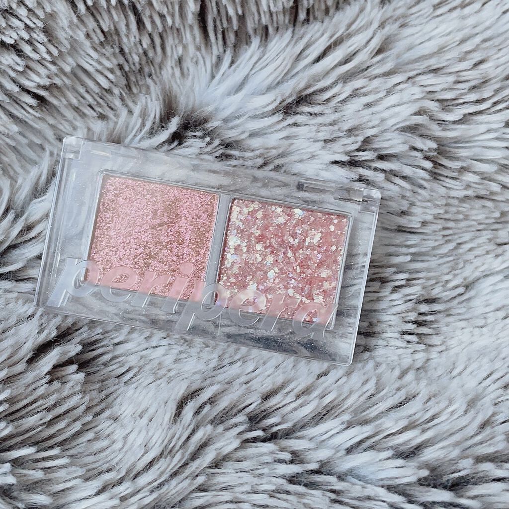  デュオ ポケット グリッター シャドウ 03 SALTED SUGARPLUM/PERIPERA/アイシャドウパレットを使ったクチコミ（1枚目）