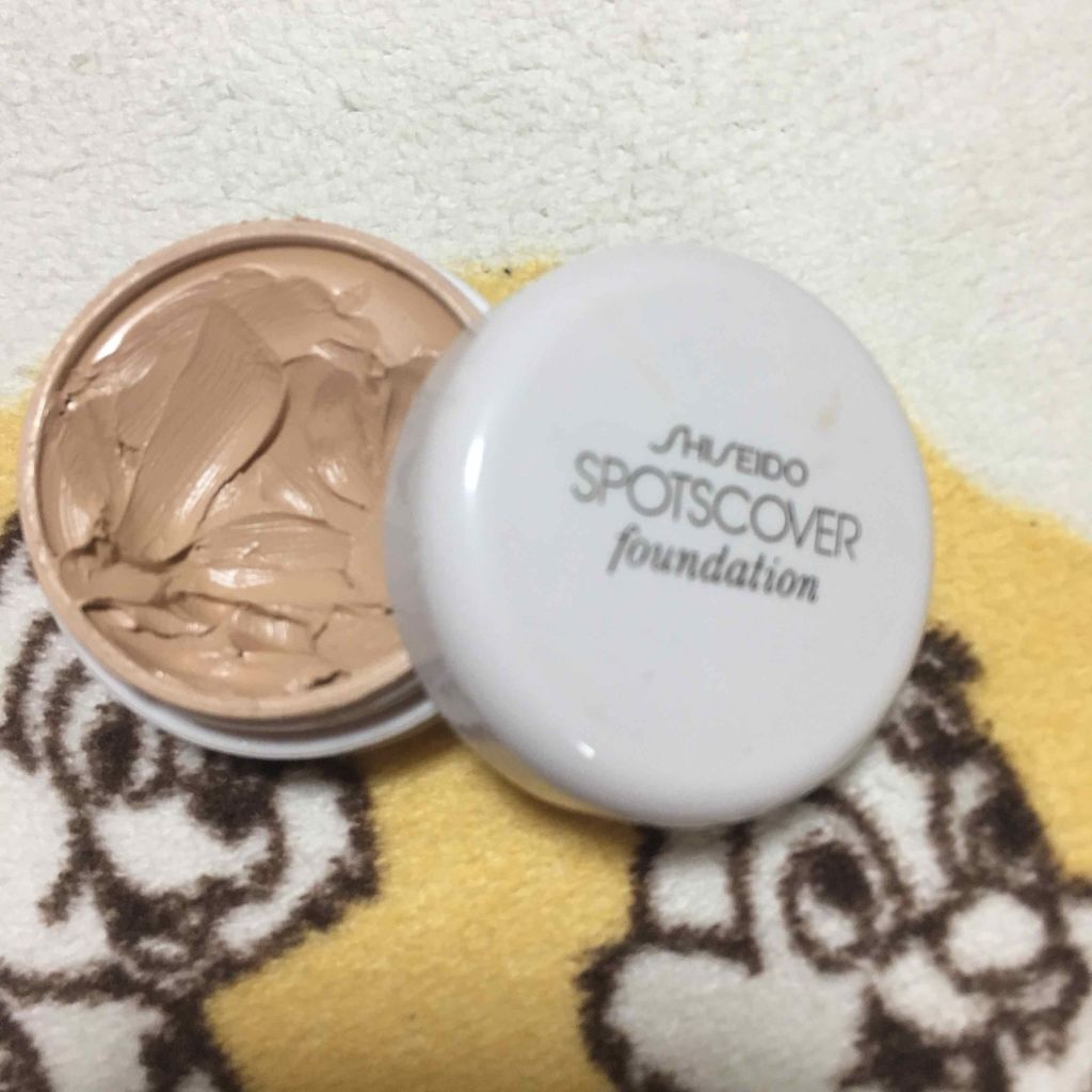 スポッツカバー ファウンデイション/SHISEIDO/クリームコンシーラーを使ったクチコミ(2枚目)