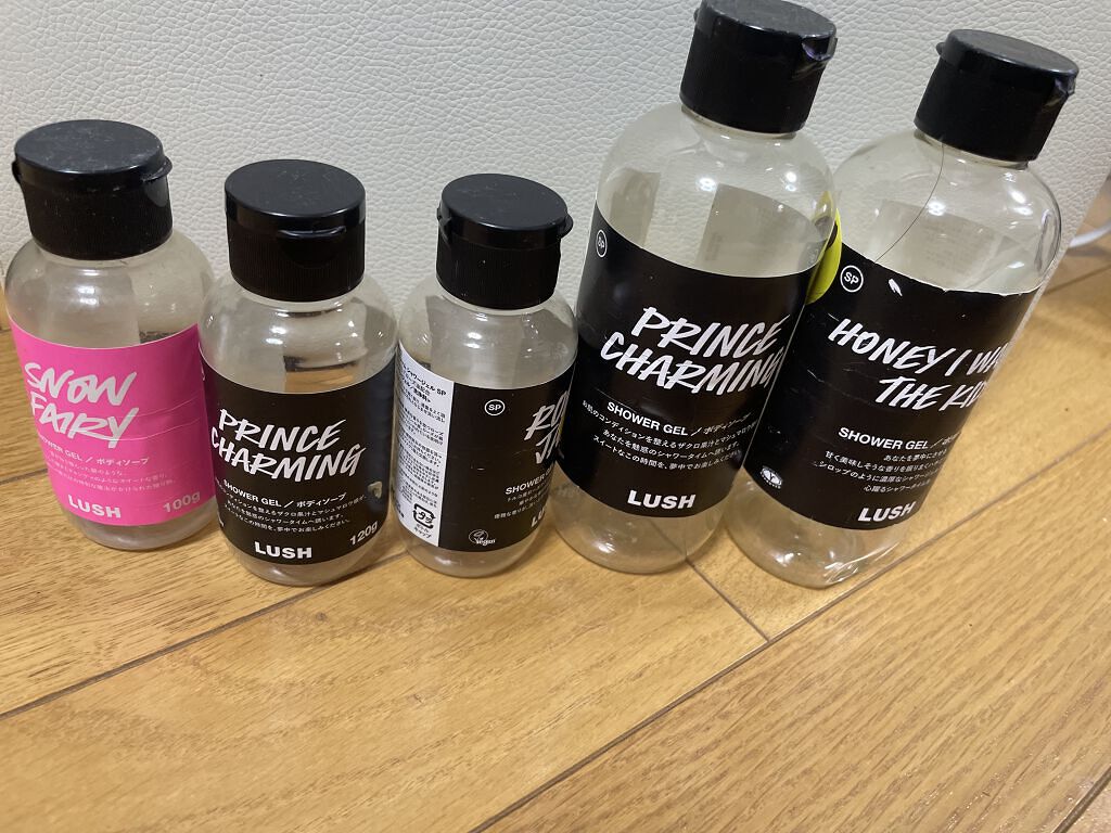 ローズジャム シャワージェル SP 100g/ラッシュ/ボディソープを使ったクチコミ（1枚目）