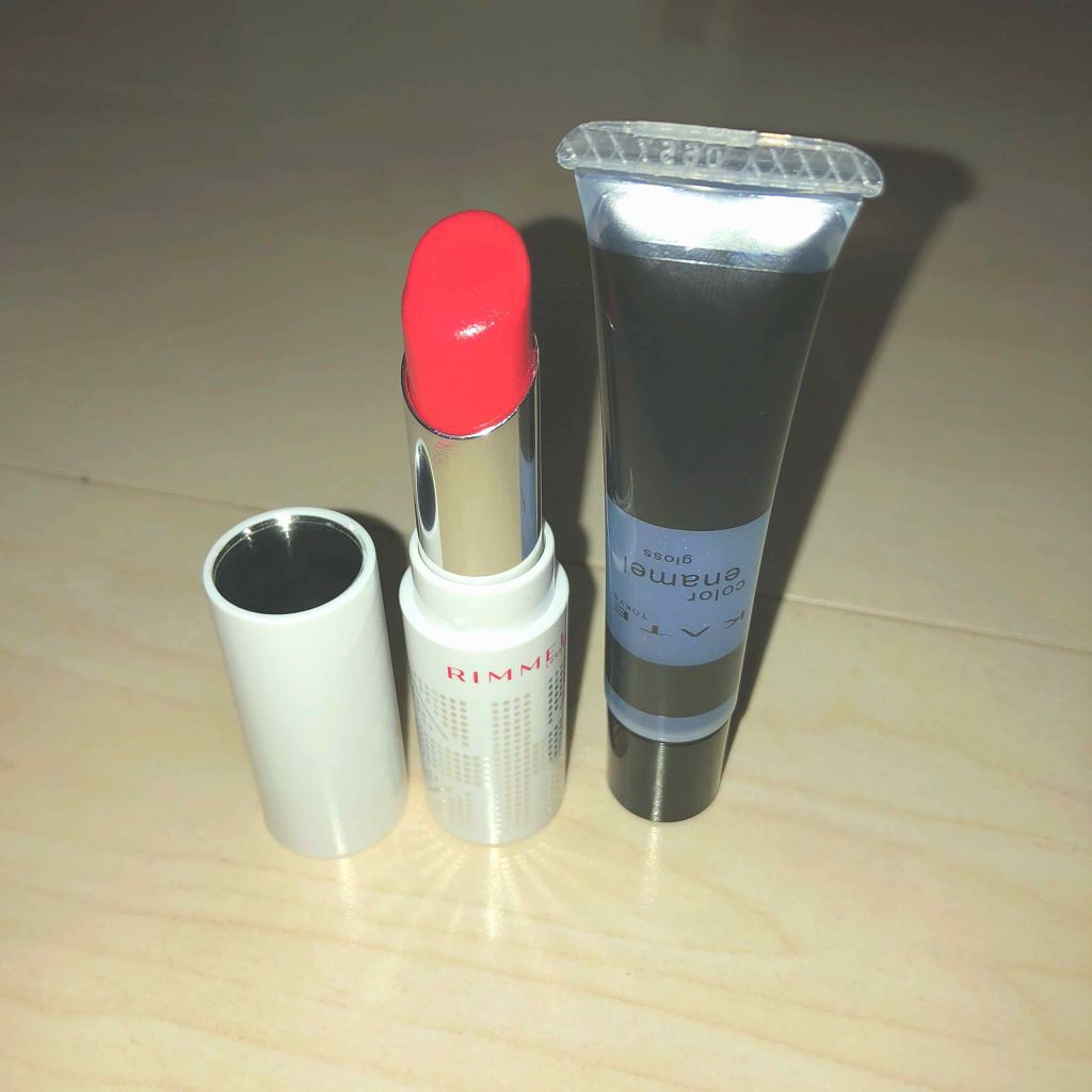 カラーエナメルグロス/KATE/リップグロスを使ったクチコミ(1枚目)