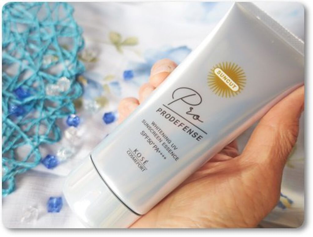 プロディフェンス ホワイトニングUV エッセンス/サンカット®/日焼け止めローションを使ったクチコミ（2枚目）