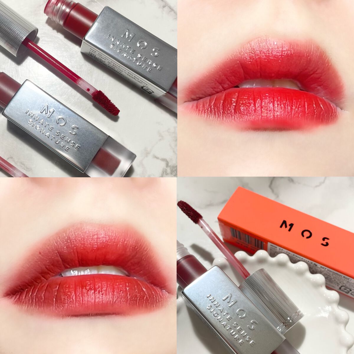 エアーブリーズマットティント/MOS/リップティントを使ったクチコミ（1枚目）