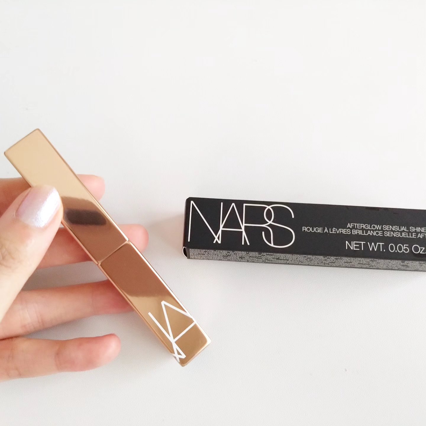 アフターグロー　センシュアルシャイン　リップスティック/NARS/口紅を使ったクチコミ（1枚目）